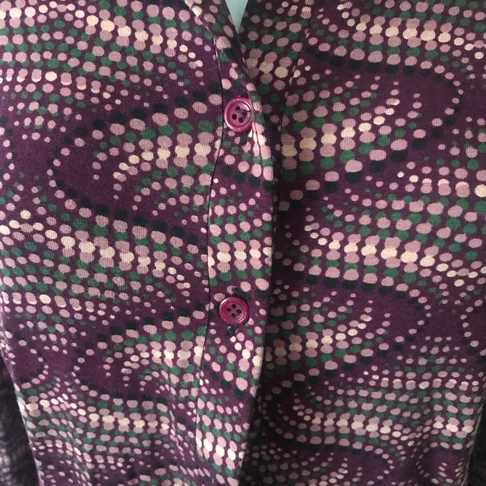 F.FERRANTE MADE IN ITALY stretch shirt 70s pattern - Picture 4 of 6